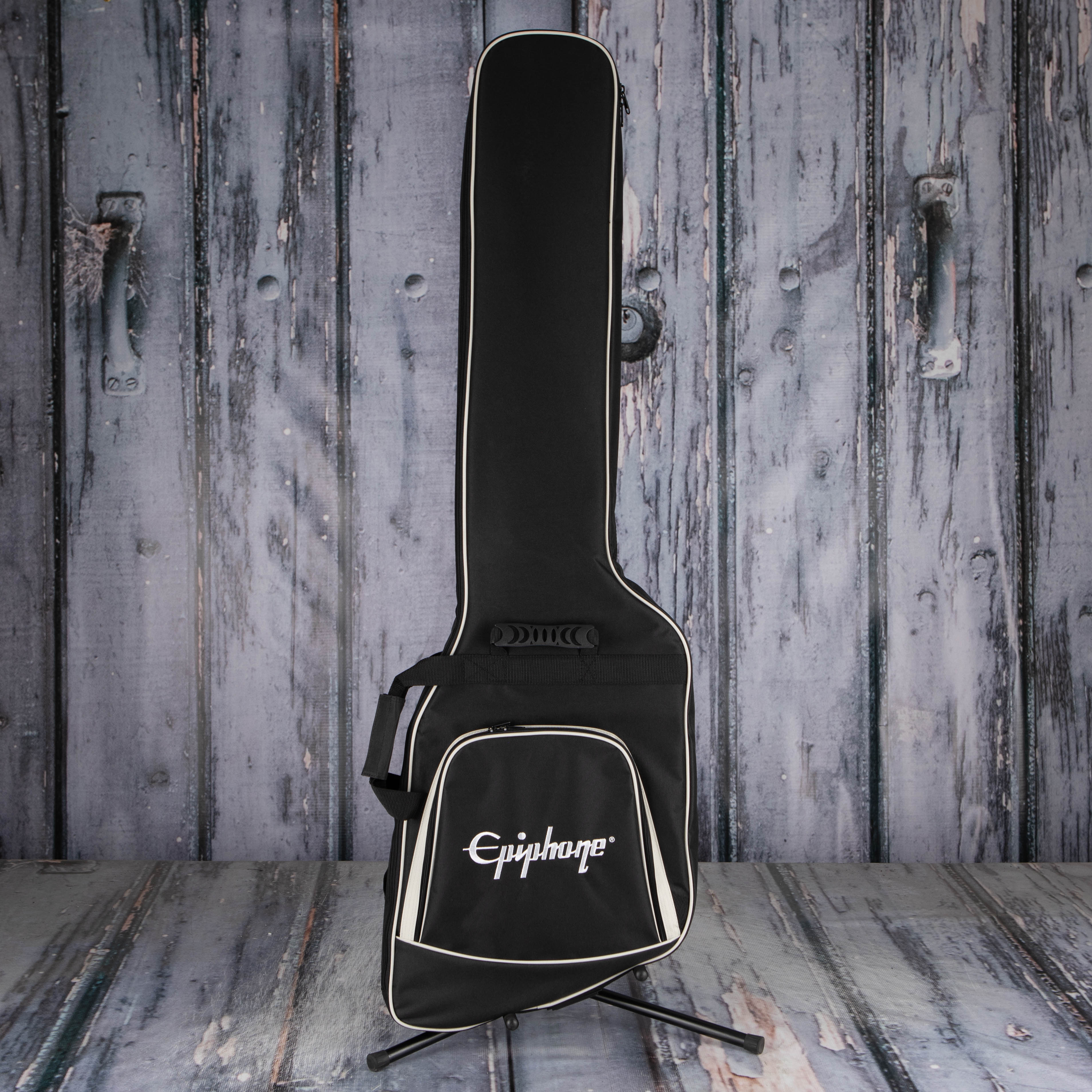 Epiphone Thunderbird '64 Electric Bass Guitar, Ember Red, bag