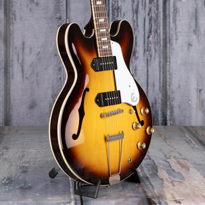 Epiphone USA Collection Casino Hollowbody Guitar, Vintage Sunburst, angle