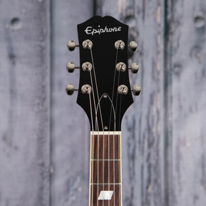 Epiphone USA Collection Casino Hollowbody Guitar, Vintage Sunburst, front headstock