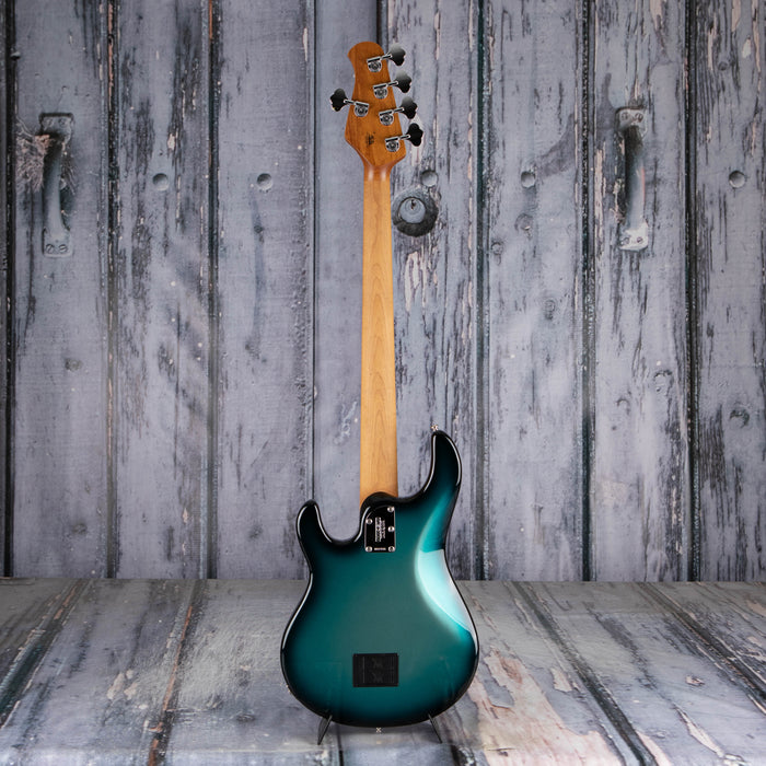 Ernie Ball Music Man StingRay Special 5 5-String Bass, Frost Green Pearl