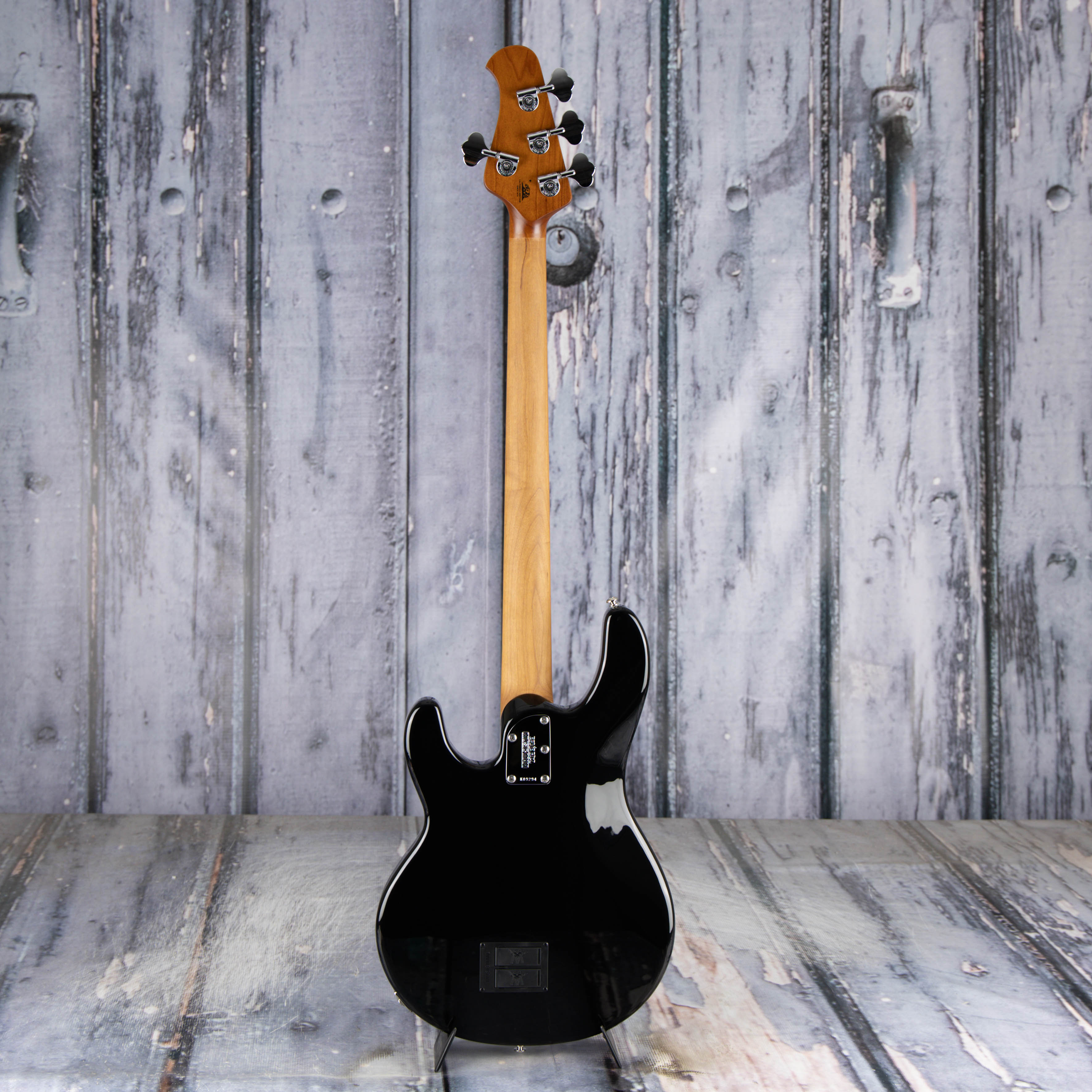 Ernie Ball Music Man StingRay Special Bass Guitar, Black, back