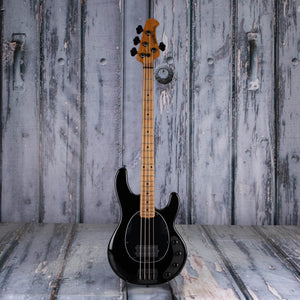 Ernie Ball Music Man StingRay Special Bass Guitar, Black, front