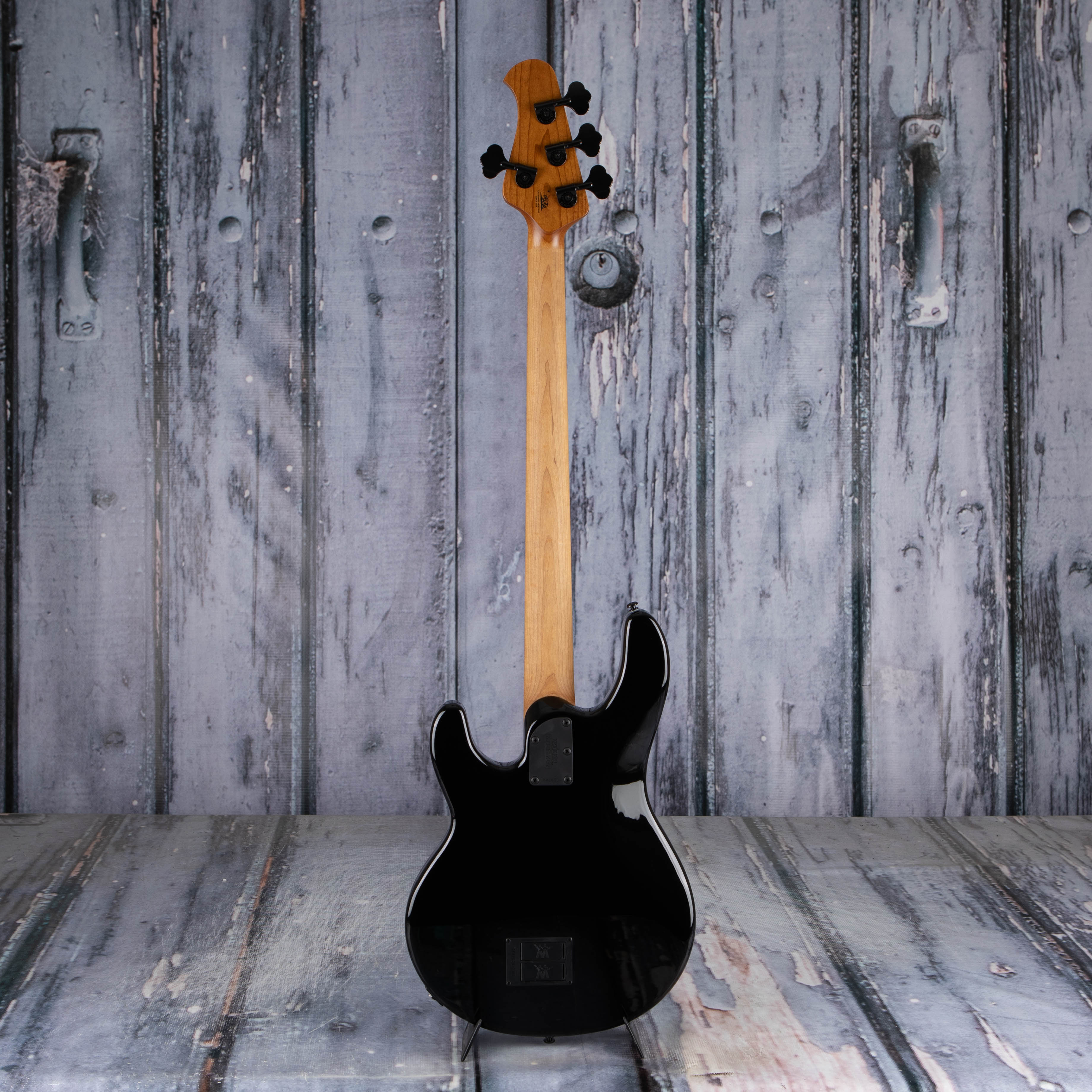Ernie Ball Music Man StingRay Special Bass Guitar, Black, back