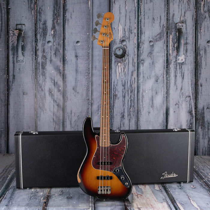 Fender 60th Anniversary Road Worn Jazz Bass, 3-Color Sunburst