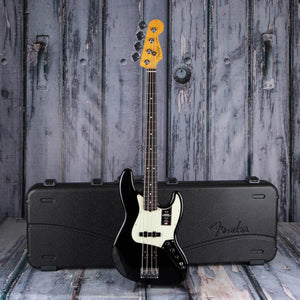Fender American Professional II Jazz Bass Guitar, Black, case
