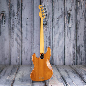 Fender American Professional II Jazz Bass Guitar, Roasted Pine, back