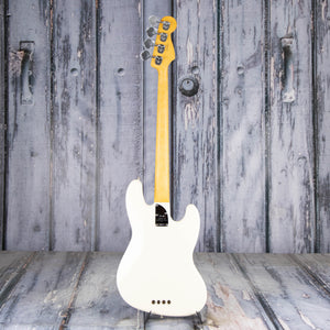 Fender American Professional II Jazz Bass Left-Handed Guitar, Olympic White, back