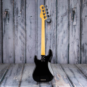 Fender American Professional II Precision Bass Guitar, Black, back