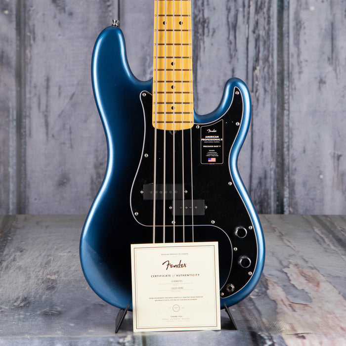 Fender American Professional II Precision Bass V 5-String, Dark Night