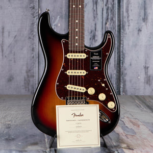 Fender American Professional II Stratocaster Electric Guitar, 3-Color Sunburst, coa