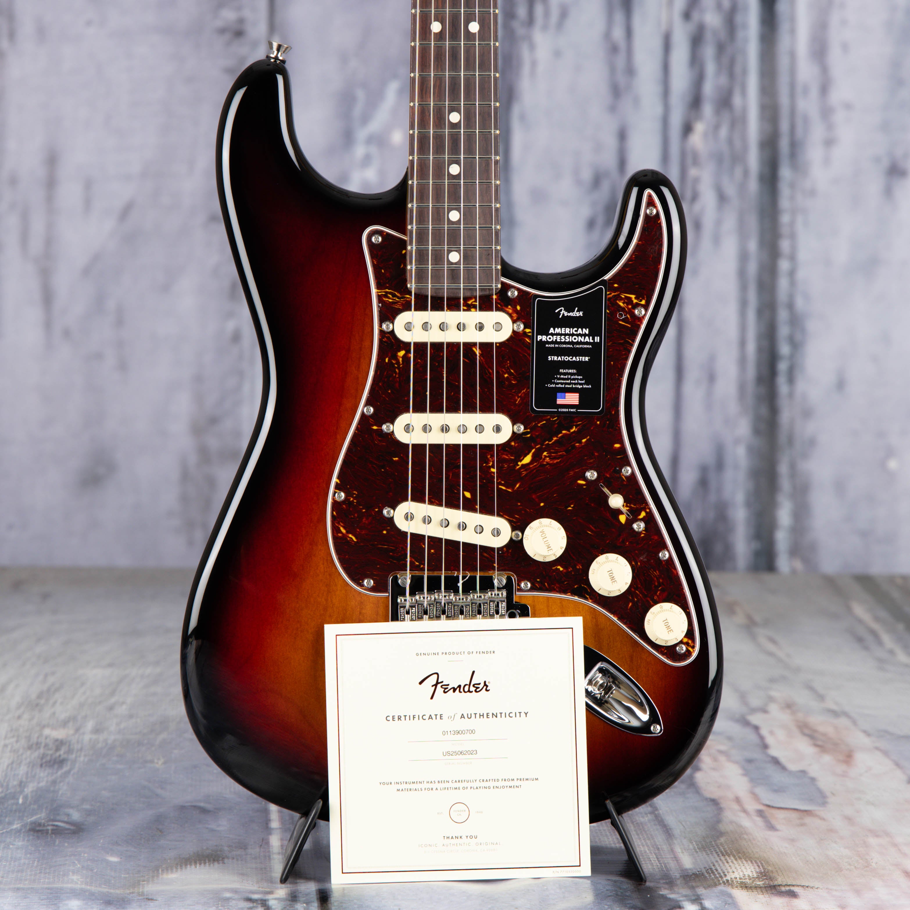 Fender American Professional II Stratocaster, 3-Color