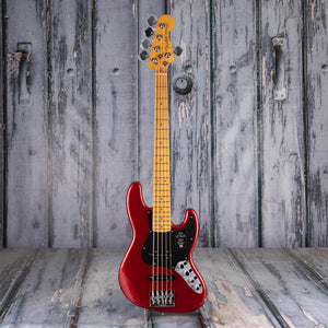 Fender American Ultra II Jazz Bass V 5-String Guitar, Sinister Red, front