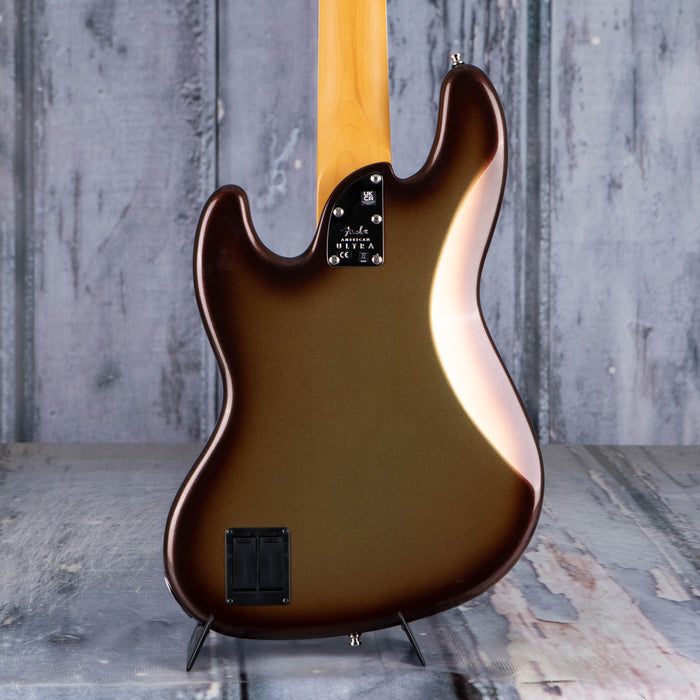 Fender American Ultra Jazz Bass V 5-String, Rosewood Fingerboard, Mocha Burst