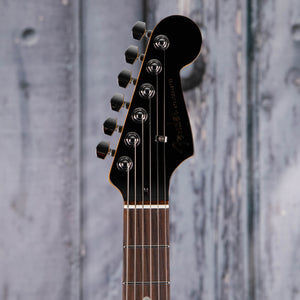 Fender American Ultra Luxe Stratocaster Electric Guitar, Rosewood Fingerboard, 2-Color Sunburst, front headstock
