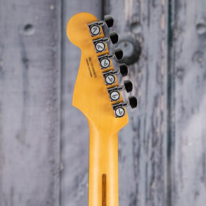 Fender American Ultra Luxe Stratocaster Electric Guitar, Rosewood Fingerboard, 2-Color Sunburst, back headstock