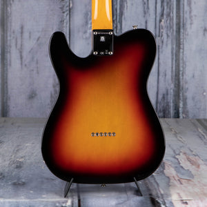 Fender American Vintage 1963 Telecaster Electric Guitar, 3-Color Sunburst, back closeup