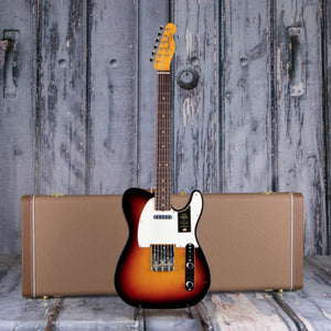 Fender American Vintage 1963 Telecaster Electric Guitar, 3-Color Sunburst, case