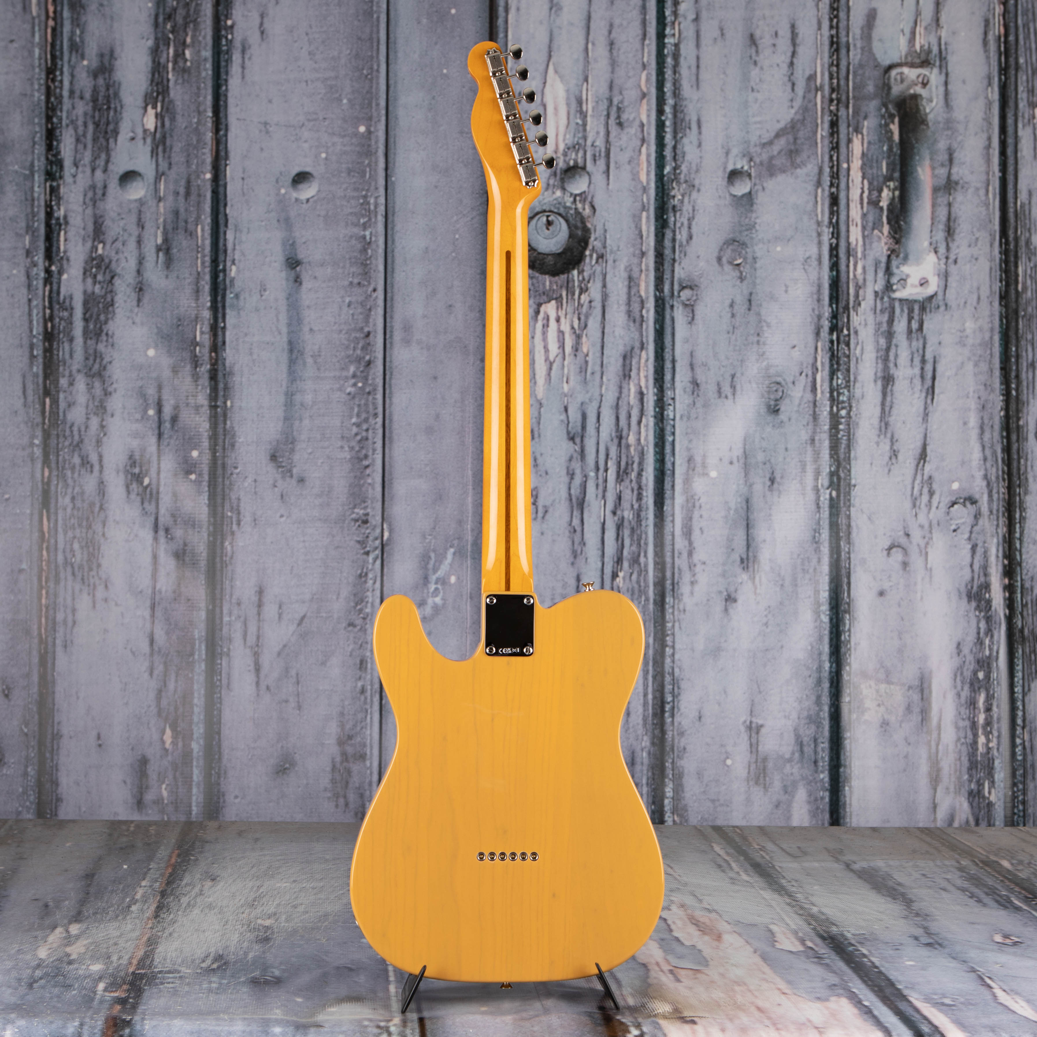 Fender American Vintage II 1951 Telecaster Electric Guitar, Butterscotch Blonde, back