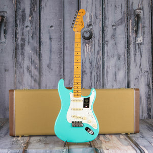Fender American Vintage II 1957 Stratocaster Electric Guitar, Sea Foam Green, case