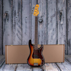 Fender American Vintage II 1960 Precision Bass Guitar, 3-Color Sunburst, case