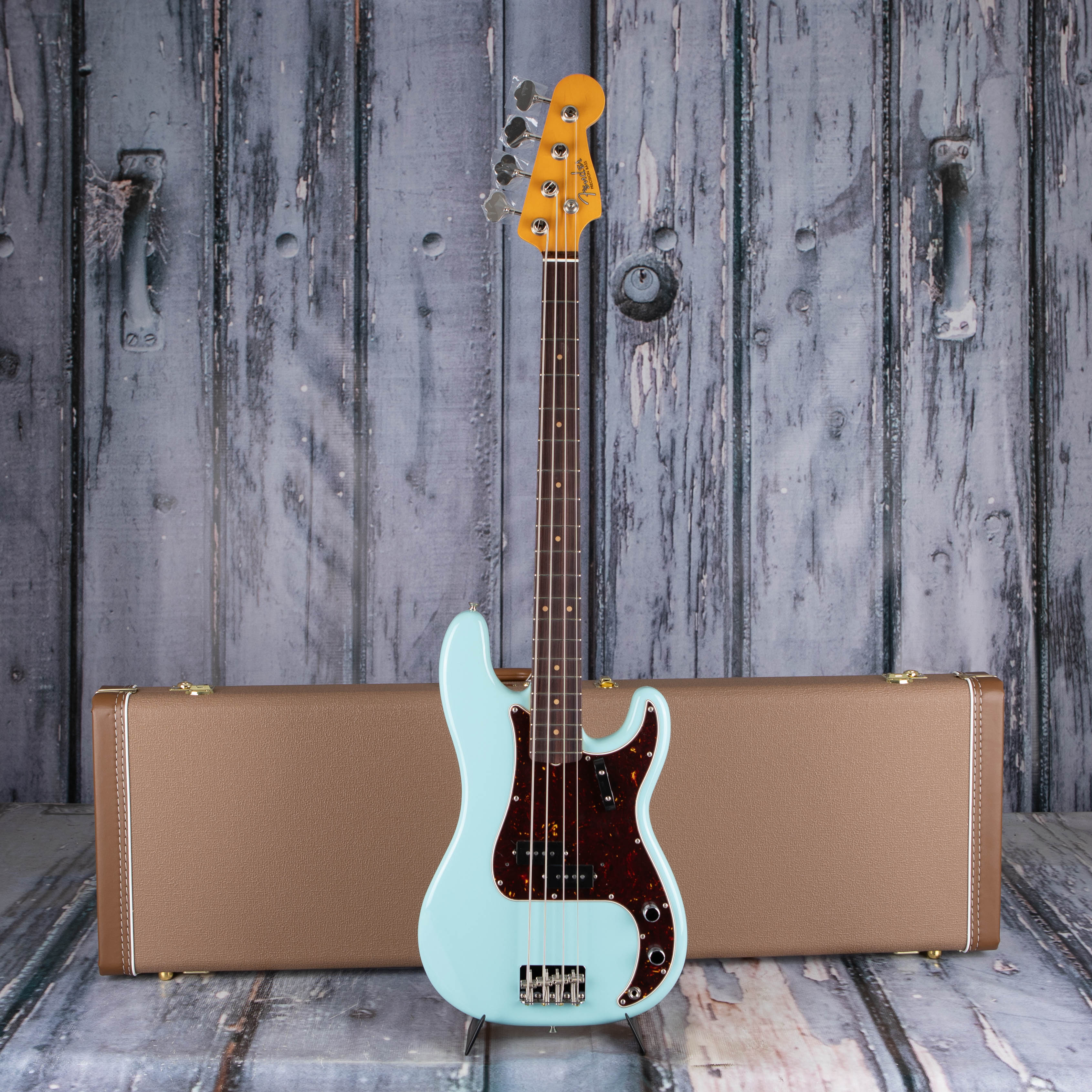 Fender American Vintage II 1960 Precision Bass Guitar, Daphne Blue, case