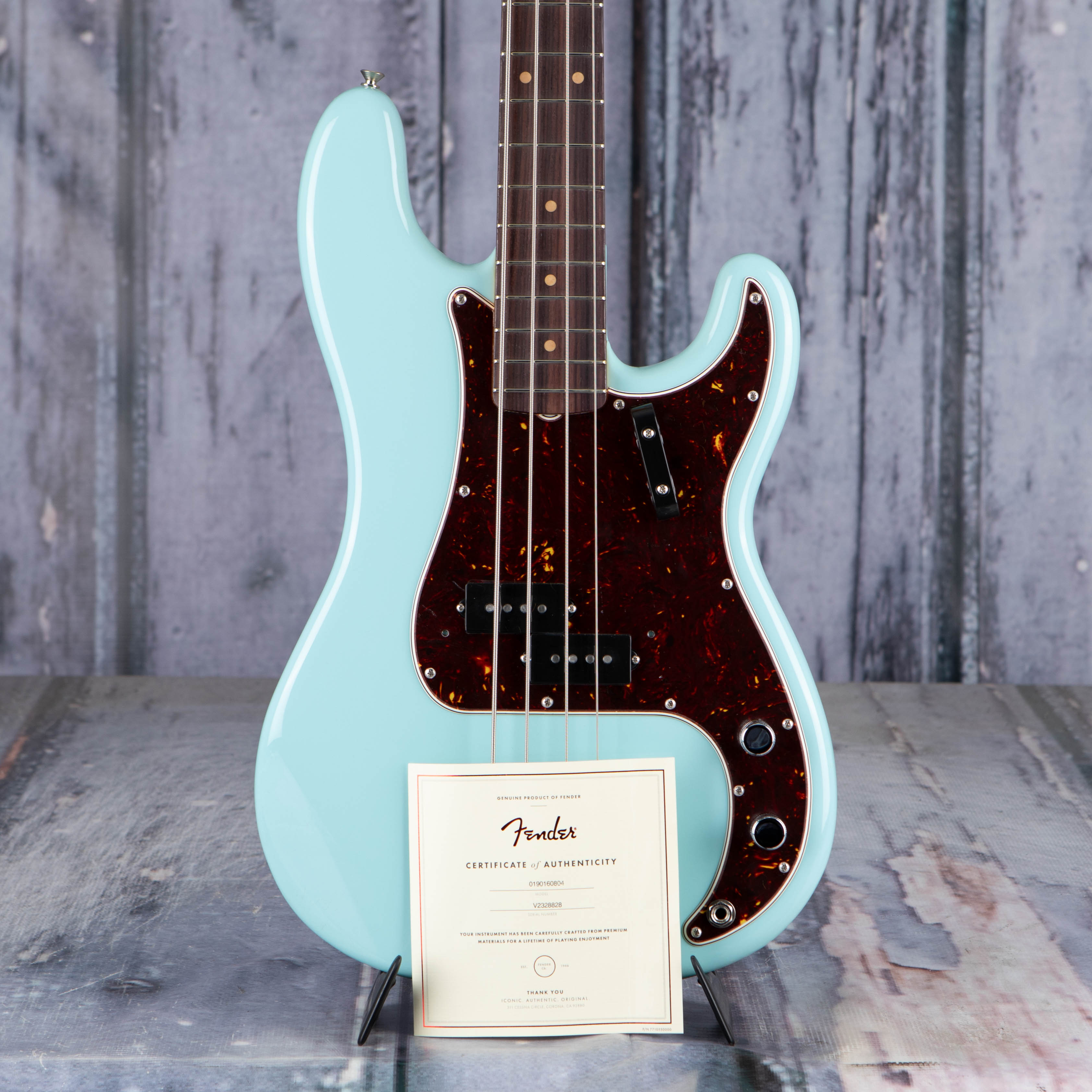 Fender precision blue cheap