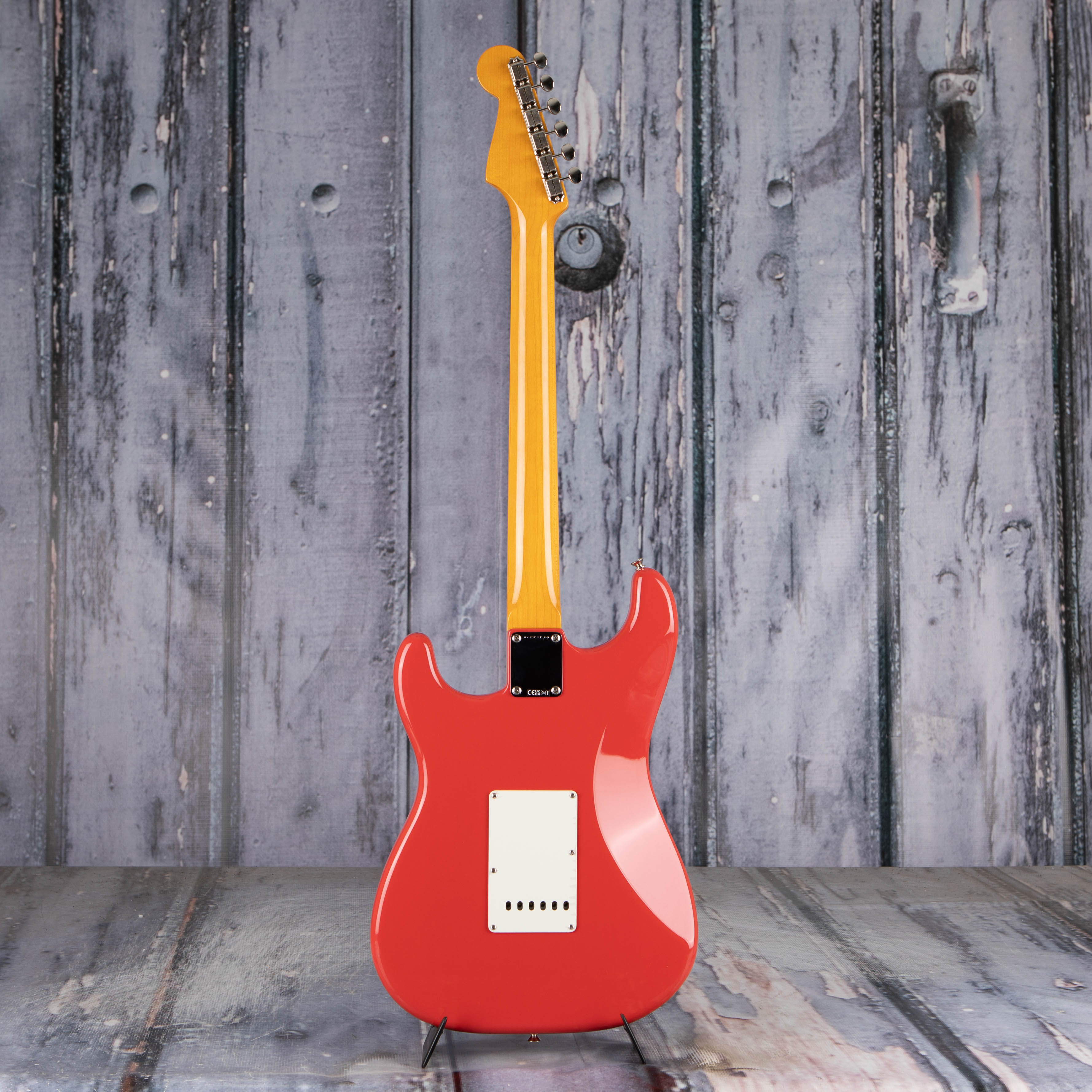 Fender American Vintage II 1961 Stratocaster Electric Guitar, Fiesta Red, back