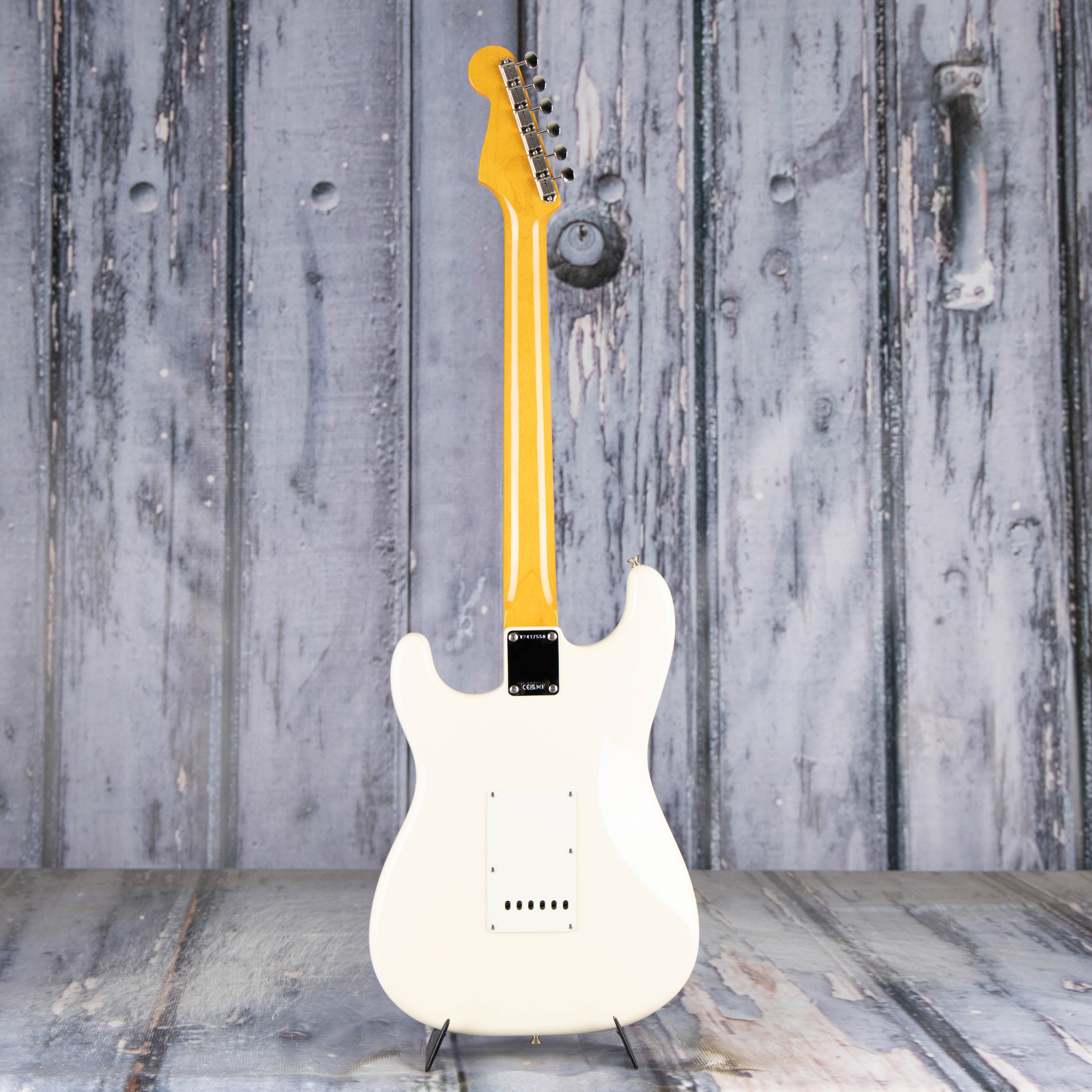 Fender American Vintage II 1961 Stratocaster Electric Guitar, Olympic White, back