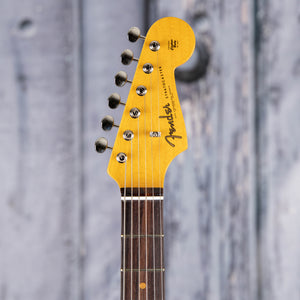 Fender American Vintage II 1961 Stratocaster Electric Guitar, Olympic White, front headstock