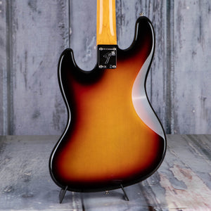 Fender American Vintage II 1966 Jazz Bass Guitar, 3-Color Sunburst, back closeup