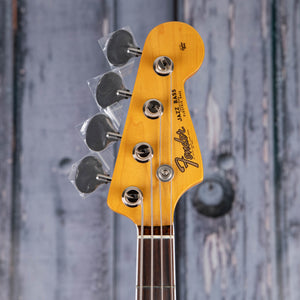 Fender American Vintage II 1966 Jazz Bass Guitar, 3-Color Sunburst, front headstock