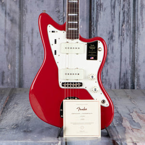 Fender American Vintage II 1966 Jazzmaster Electric Guitar, Dakota Red, coa