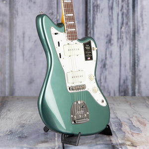Fender American Vintage II 1966 Jazzmaster Electric Guitar, Sherwood Green Metallic, angle