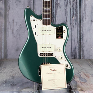 Fender American Vintage II 1966 Jazzmaster Electric Guitar, Sherwood Green Metallic, coa