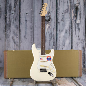 Fender Artist Series Jeff Beck Stratocaster Electric Guitar, Olympic White, case