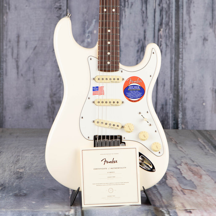 Fender Artist Series Jeff Beck Stratocaster, Olympic White