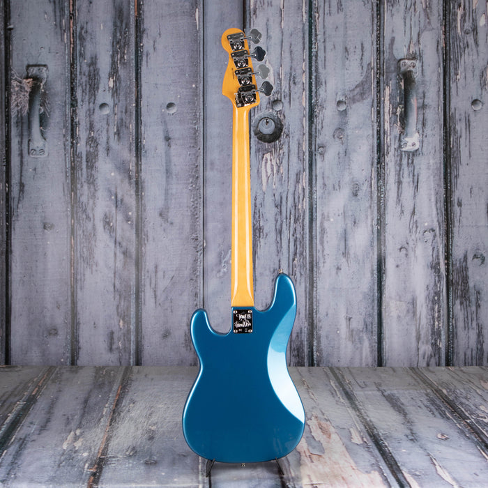 Fender Artist Series Tony Franklin Fretless Precision Bass, Lake Placid Blue
