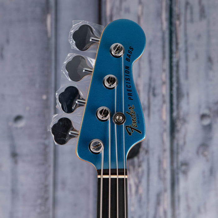 Fender Artist Series Tony Franklin Fretless Precision Bass, Lake Placid Blue