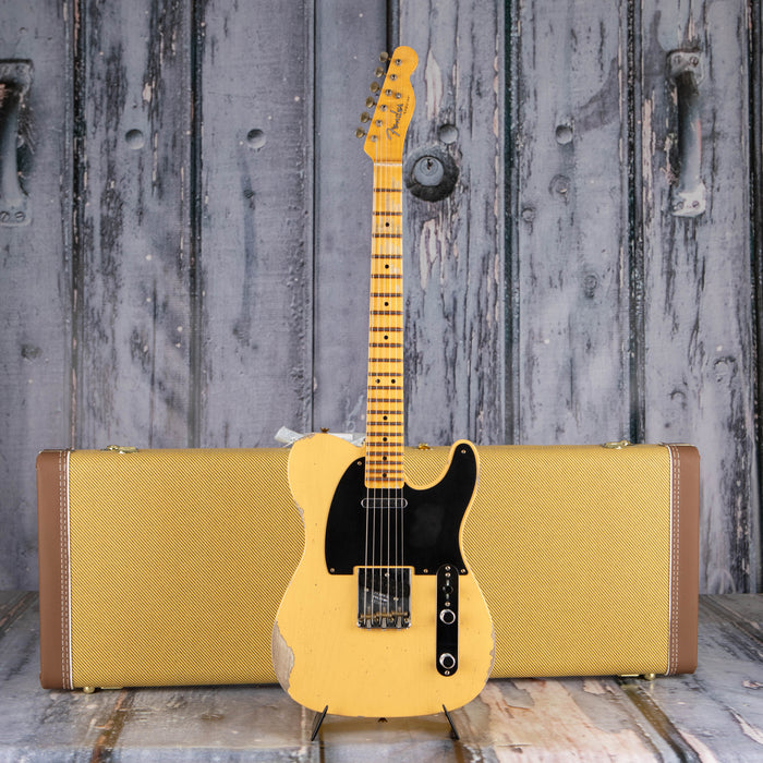 Fender Custom Shop 1950 Double Esquire Relic, Aged Nocaster Blonde
