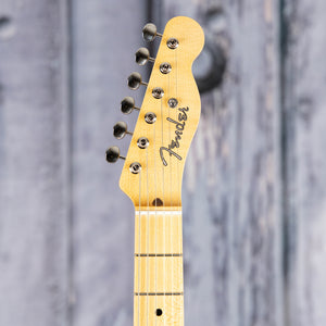 Fender Custom Shop 1951 Nocaster NOS Electric Guitar, Crimson Red Transparent, front headstock