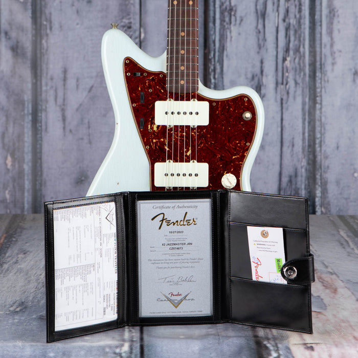Fender Custom Shop 1962 Jazzmaster Journeyman Relic, Faded Aged Sonic Blue