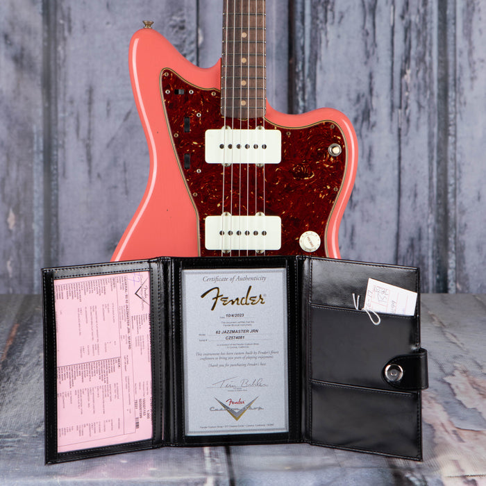 Fender Custom Shop 1962 Jazzmaster Journeyman Relic, Super Faded Aged Fiesta Red