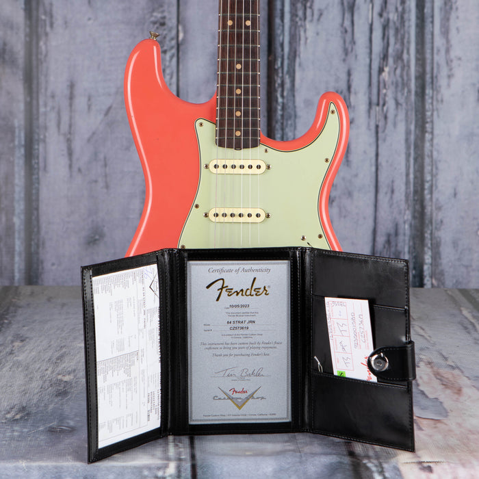 Fender Custom Shop 1964 Stratocaster Journeyman Relic, Faded Aged Fiesta Red