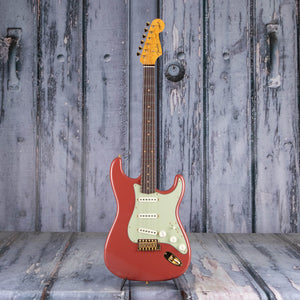 Fender Custom Shop Johnny A. Signature Stratocaster Time Capsule Electric Guitar, Sunset Glow Metallic with Gold Hardware, front