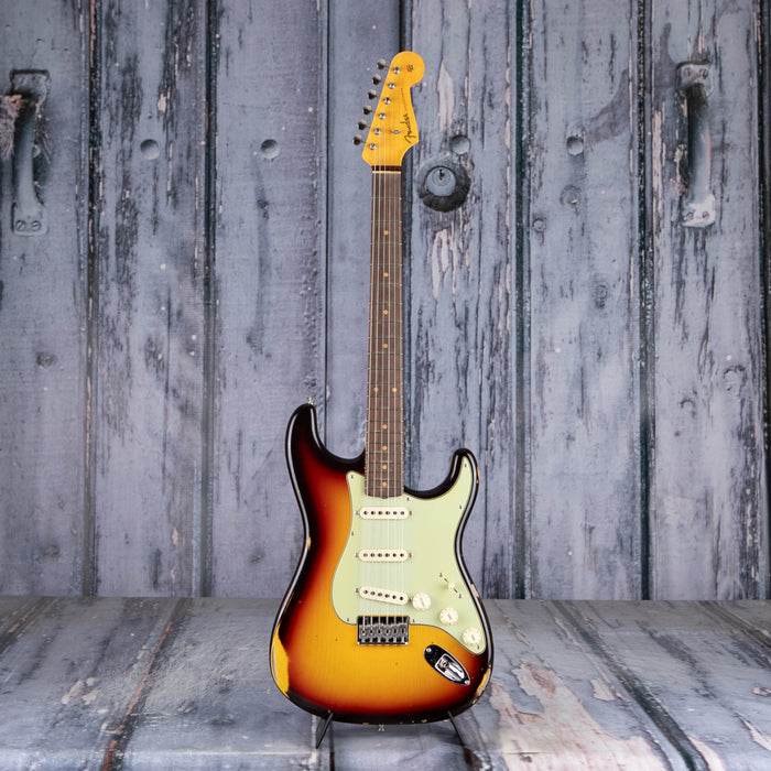 Fender Custom Shop Limited 1959 Stratocaster Hardtail Relic Closet Classic, Chocolate 3-Color Sunburst
