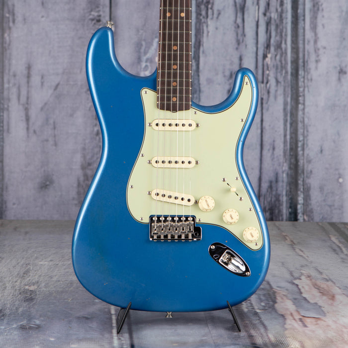 Fender Custom Shop Limited 1963 Stratocaster Journeyman Relic Closet Classic, Aged Lake Placid Blue