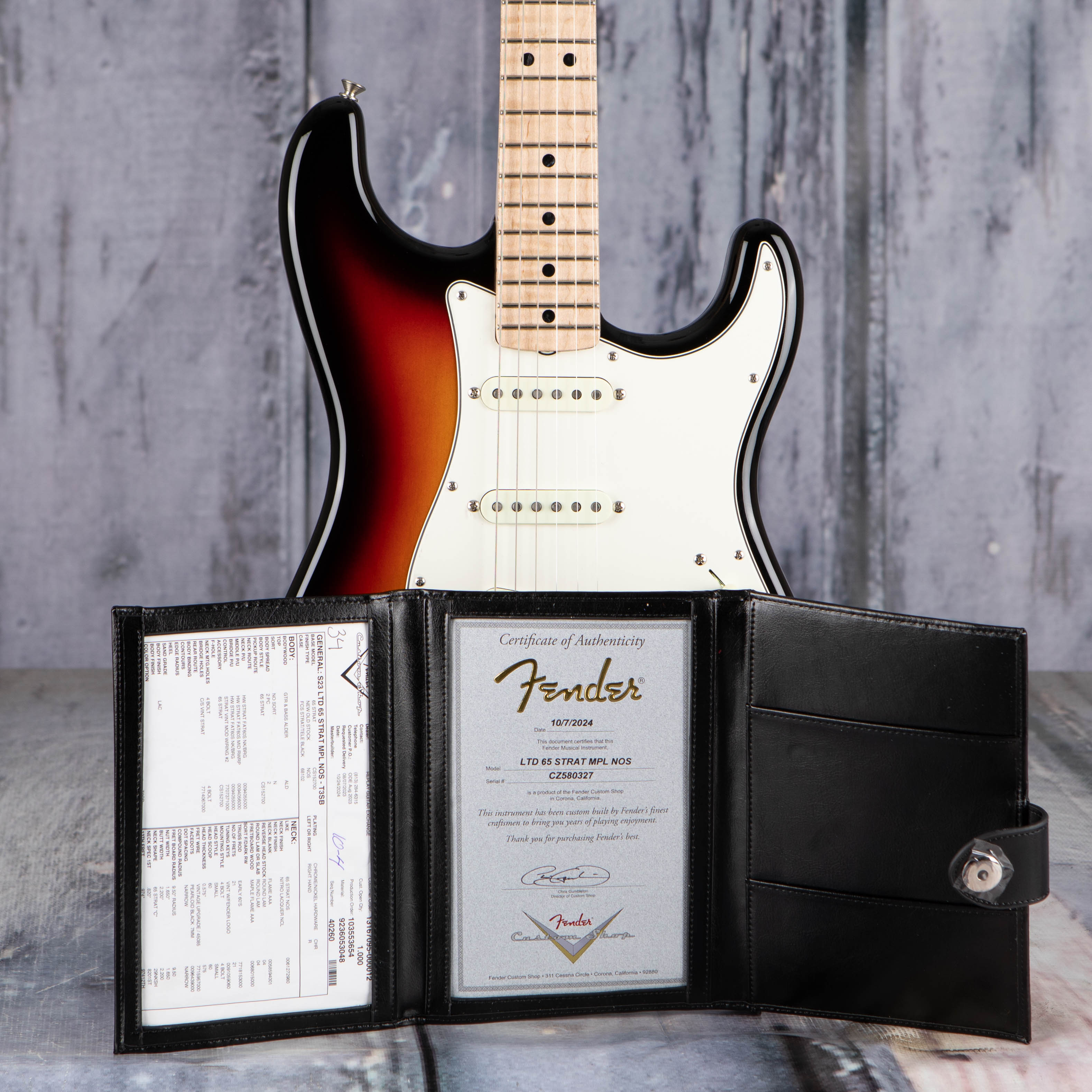 Fender Custom Shop Limited 1965 Stratocaster NOS, Target 3 Fender Custom Shop Limited 1965 Stratocaster NOS, Target 3