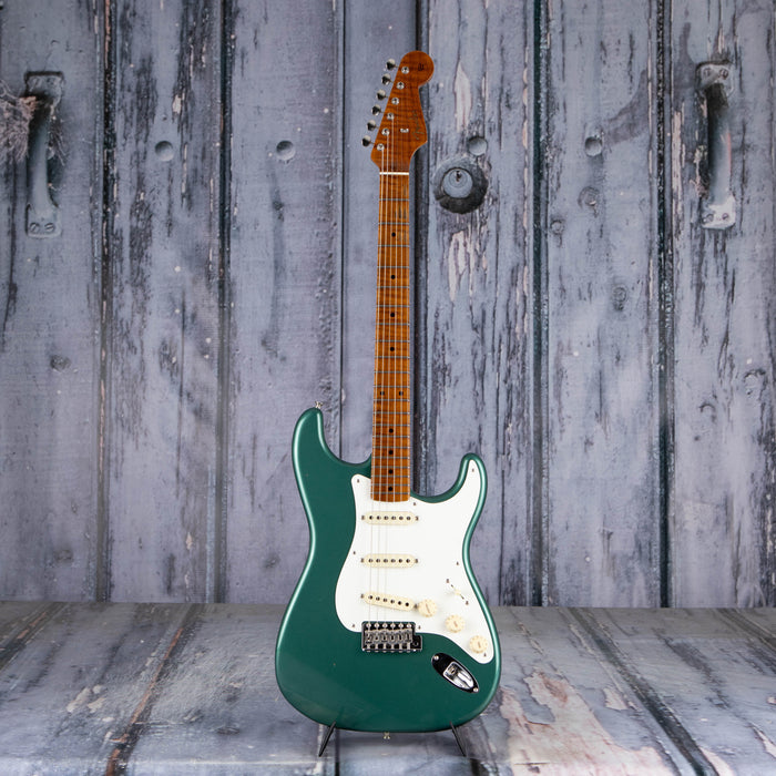 Fender Custom Shop Limited 1958 Stratocaster Journeyman Relic Closet Classic, Aged Sherwood Green Metallic