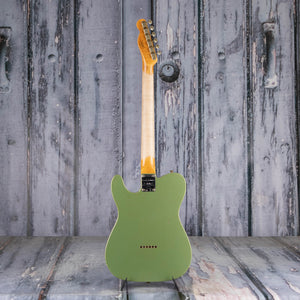 Fender Custom Shop Limited Edition 1960 Telecaster Journeyman Relic Electric Guitar, Aged Sage Green Metallic, back