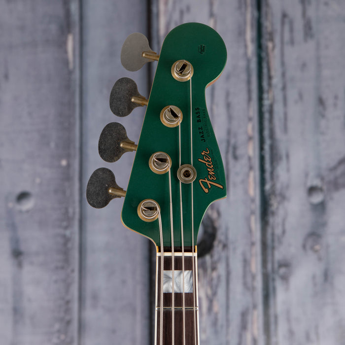 Fender Custom Shop Limited Edition Precision Bass Special Journeyman Relic Bass, Aged Sherwood Green Metallic